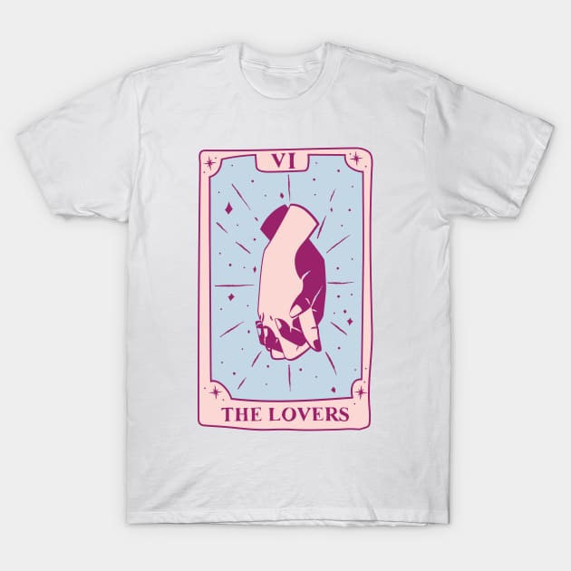 Lovers Tarot Card T-Shirt by Moshi Moshi Designs